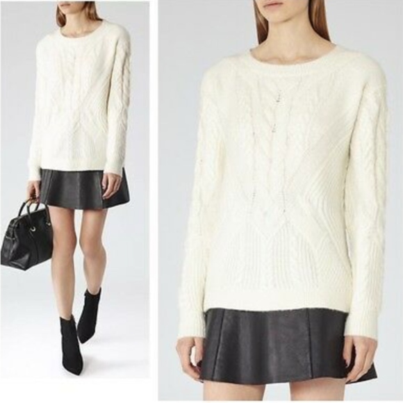 Reiss Sweaters - Closet Crush Host Pick!  Reese cable knit sweater